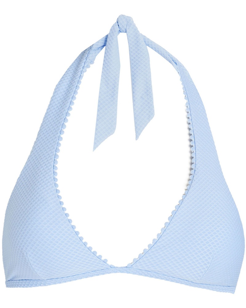 Heidi Klein Damen Triangel-Bikini-Oberteil aus Stretch-Piqué