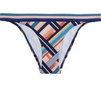 Tief sitzendes Bikini-Höschen mit Print