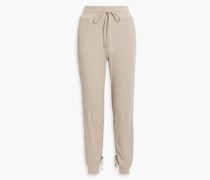 Track Pants aus Waffelstrick aus einer Baumwollmischung S