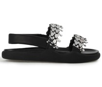 Sandalen aus Leder mit Verzierung