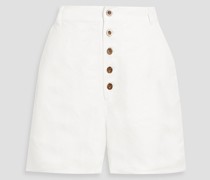 Shorts aus einer Leinenmischung S