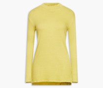 Oberteil aus geripptem Jersey S