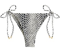 Tief sitzendes Bikini-Höschen mit Print