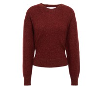 Melierter Pullover aus einer Merinowoll-Yakwoll-Baumwollmischung