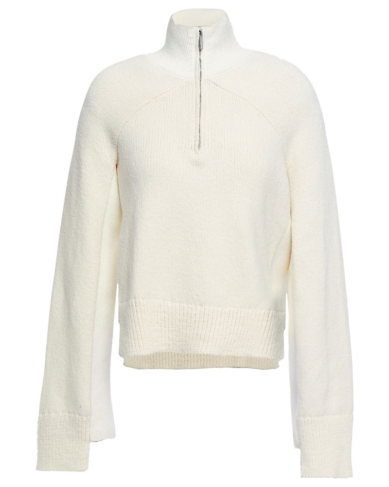 Rosetta Getty Damen Cropped Pullover aus einer Baumwollmischung