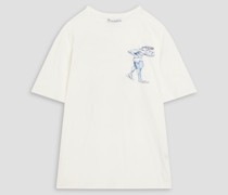 T-Shirt aus Baumwoll-Jersey mit Print