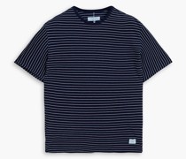 T-Shirt aus Baumwoll-Jersey mit Streifen M