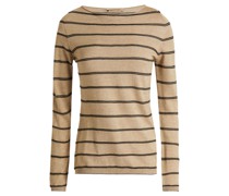 Gestreifter Pullover aus einer Seiden-Kaschmir-Leinenmischung