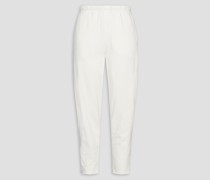 Track Pants aus Bauwollfrottee