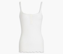 Jena Tanktop aus geripptem Baumwoll-Jersey S