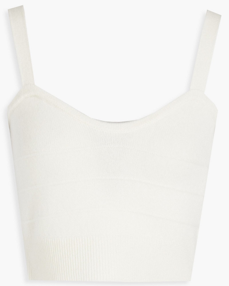 Sandro Damen Lucciana Cropped Tanktop aus Wolle 2