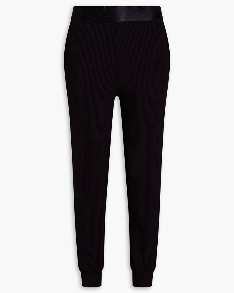 The Range Damen Cropped Track Pants aus gerippte Jersey