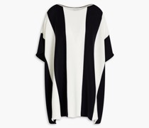Gestreifter Pullover aus Baumwolle