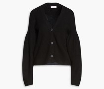 Gerippter Cardigan aus Kaschmir L