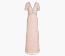 Verzierte Robe aus Tüll