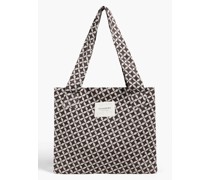Tote Bag aus Baumwoll-Jacquard