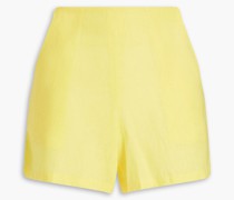 Shorts aus Leinen