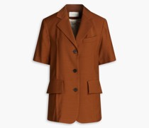 Jacke aus einer Wollmischung