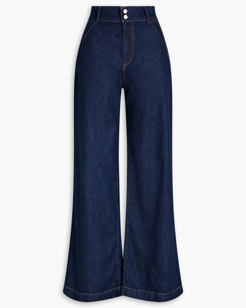 Paige Damen Harper hoch sitzende Jeans mit weitem Bein 24