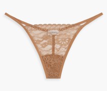 Tief sitzender String aus Leavers-Spitze 3