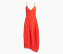 Asymmetrisches Midikleid aus Shell