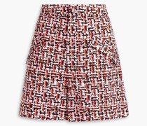 Bedruckte Shorts aus Seidensatin