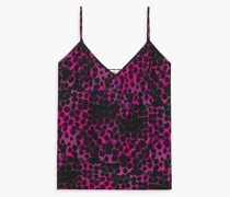 Edith Top aus Jacquard mit Print