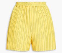 Playa Shorts aus plissiertem Twill S