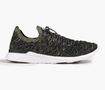 TechLoom Phantom Sneakers aus Metallic-Mesh