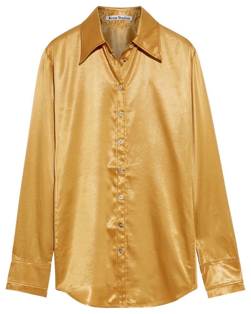 Acne Studios Damen Hemd aus Satin