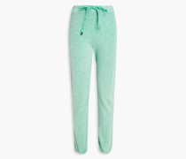 Track Pants aus Fleece aus einer Baumwoll-Modalmischung