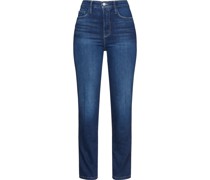 Le Sylvie hoch sitzende Skinny Jeans inDistressed-Optik