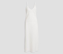 Slip Dress inMidilänge aus Leinen