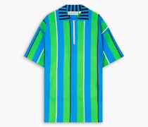 Gio Hemdkleid inMinilänge aus einer Baumwollmischung mit Streifen S