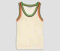 Angelo Tanktop aus einer Baumwollmischung inLochstrick M