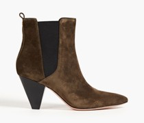 Ankle Boots aus Veloursleder