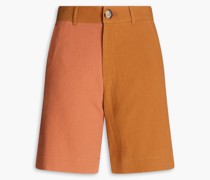 Marley zweifarbige Shorts aus Baumwoll-Twill 28