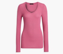 Oberteil aus Jersey aus Stretch-Modal