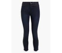 Le High Skinny Crop halbhohe Cropped Skinny Jeans