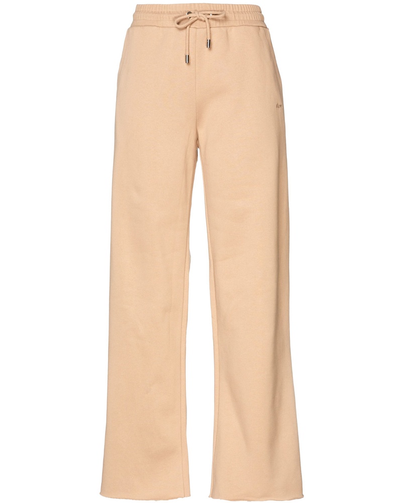 Frame Denim Damen Track Pants aus Fleece aus einer Bauwollischung