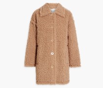 Gwen Mantel aus Shearling-Imitat