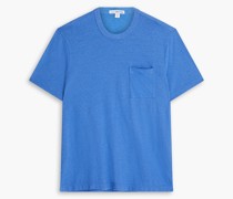 T-Shirt aus Jersey aus einer Baumwoll-Leinenmischung 1