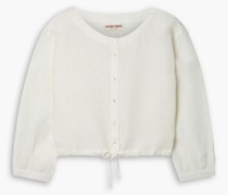 Jinny Cropped Oberteil aus Leinen