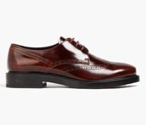 Brogues aus perforiertem Leder