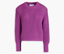 Gerippter Pullover aus einer Baumwollmischung 2
