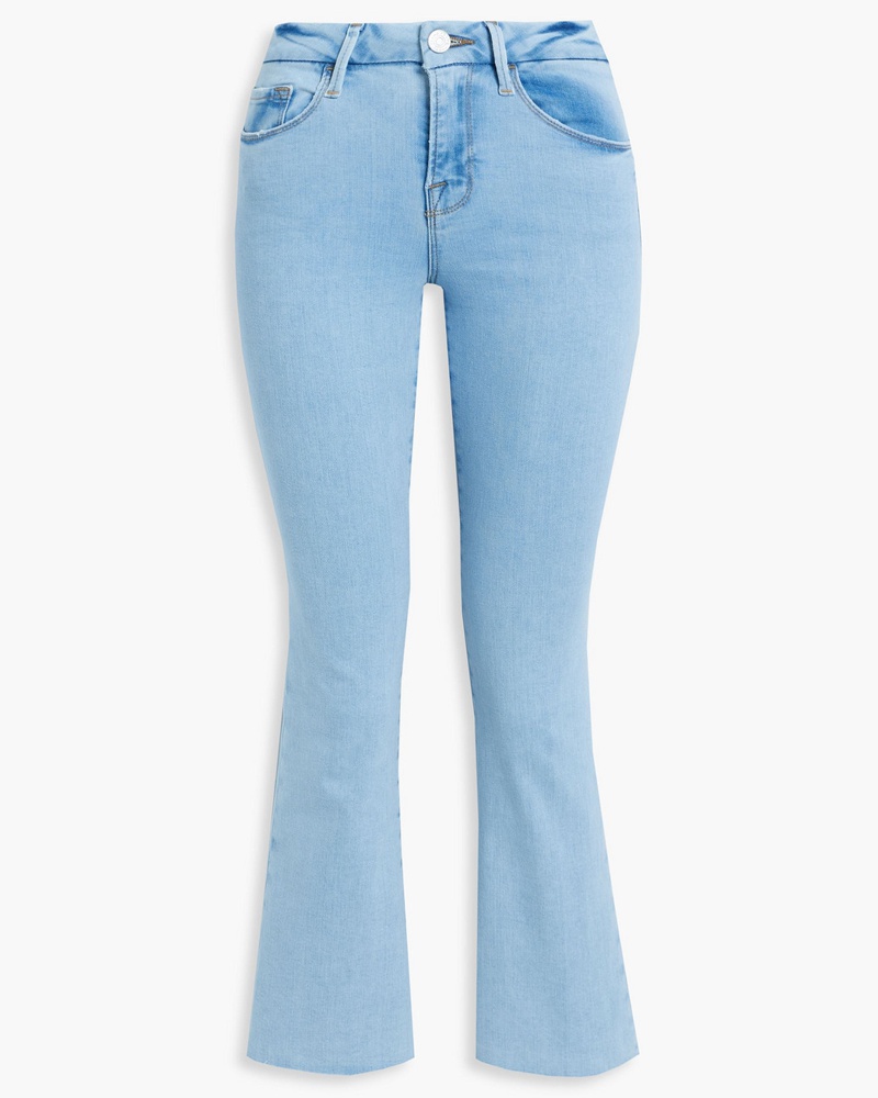 Frame Denim Damen Le Crop Mini Boot halbhohe Kick-flare-Jeans 23