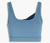 Bari Sport-BH aus Stretch-Jersey mit Twist-Detail