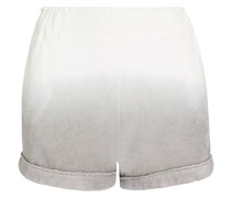 Shorts aus Frottee aus einer Baumwoll-Modalmischung mit Farbverlauf 1