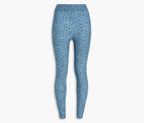 Mizar bedruckte Stretch-Leggings