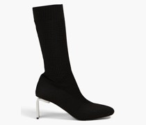 Sock Boots aus Stretch-Strick